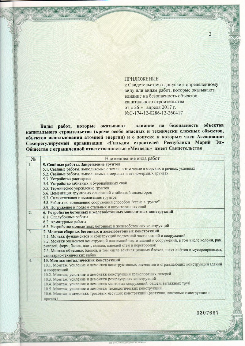 Лицензии и сертификаты